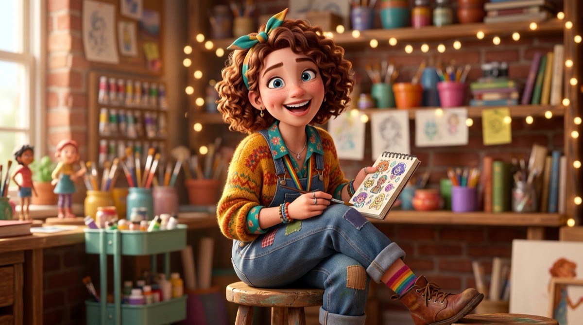 AI Cartoon Generator - AI art style example