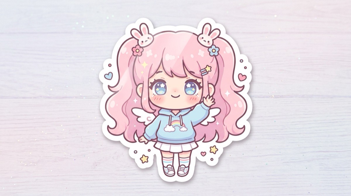 AI Sticker Generator - AI art style example