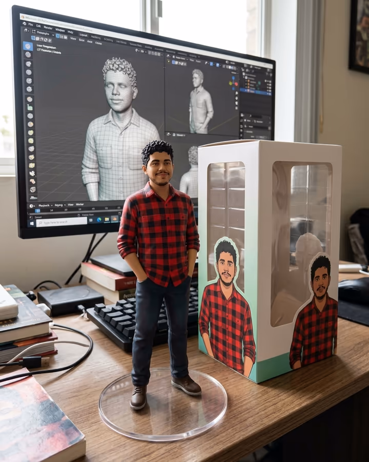 3D Figurine Generator example