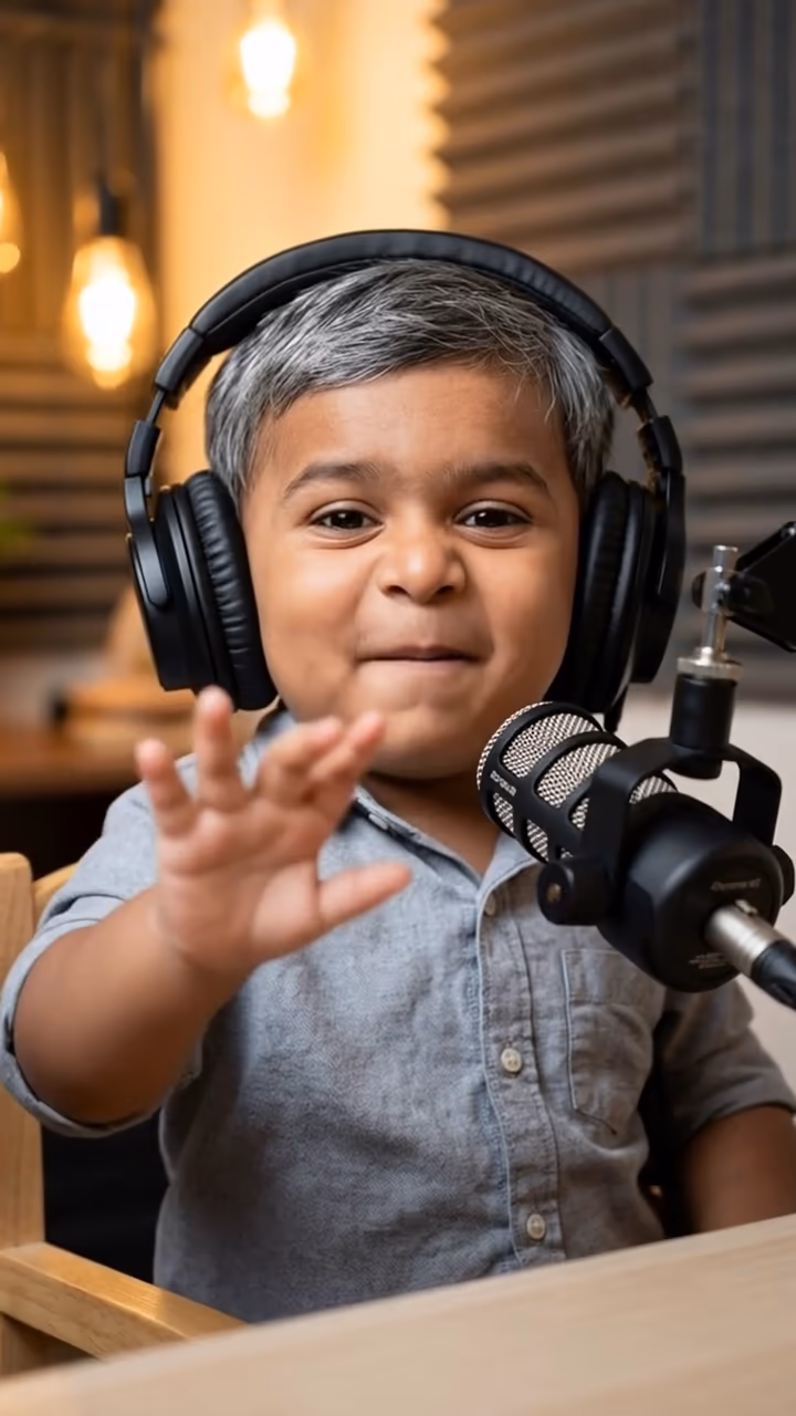 AI Baby Podcast example