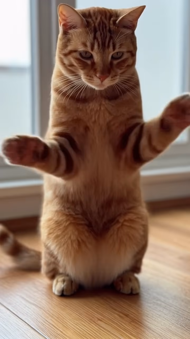 AI Cat Dance example