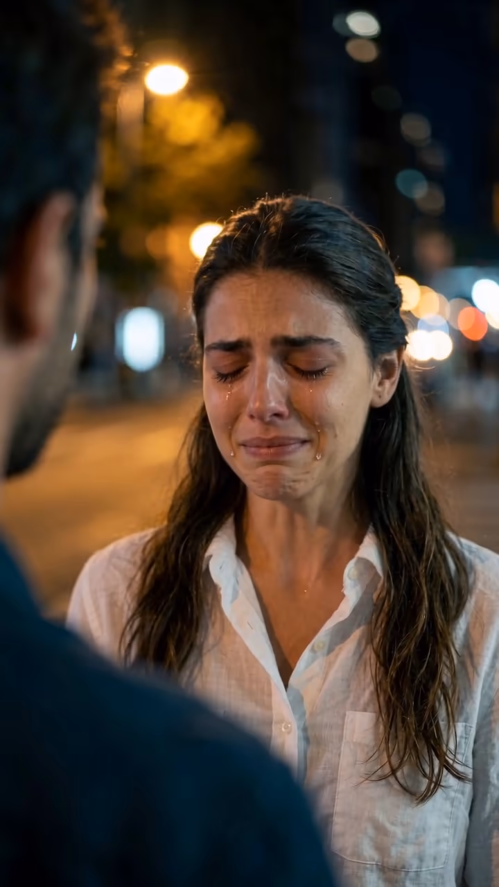AI Crying Video example