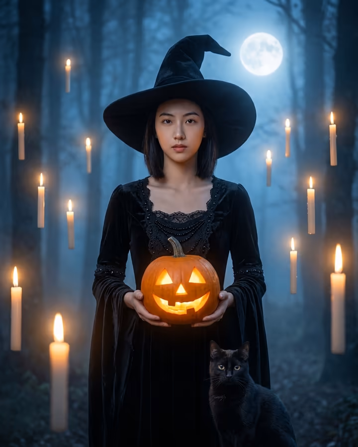 Halloween AI Photo example