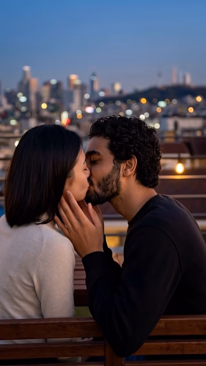 AI Kiss Video Generator example