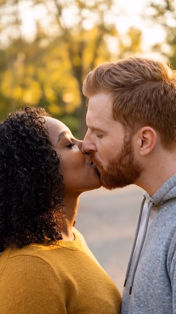 AI Kissing Generator example