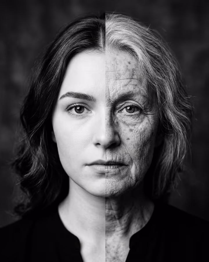 AI Split Face Generator example